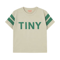 Tiny Cottons Vanilla Stripes Logo Tee