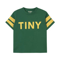 Tiny Cottons Emerald Stripes Logo Tee