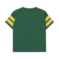 Tiny Cottons Emerald Stripes Logo Tee