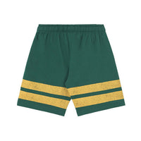 Tiny Cottons Emerald Stripes Logo Short