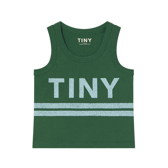 Tiny Cottons Emerald Logo Tank Top
