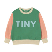 Tiny Cottons Emerald Color Block Sweatshirt