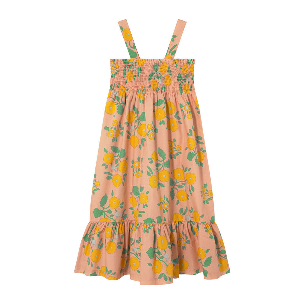Tiny Cottons Papaya Flower Woven Dress