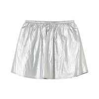 Tiny Cottons Silver Metallic Skirt