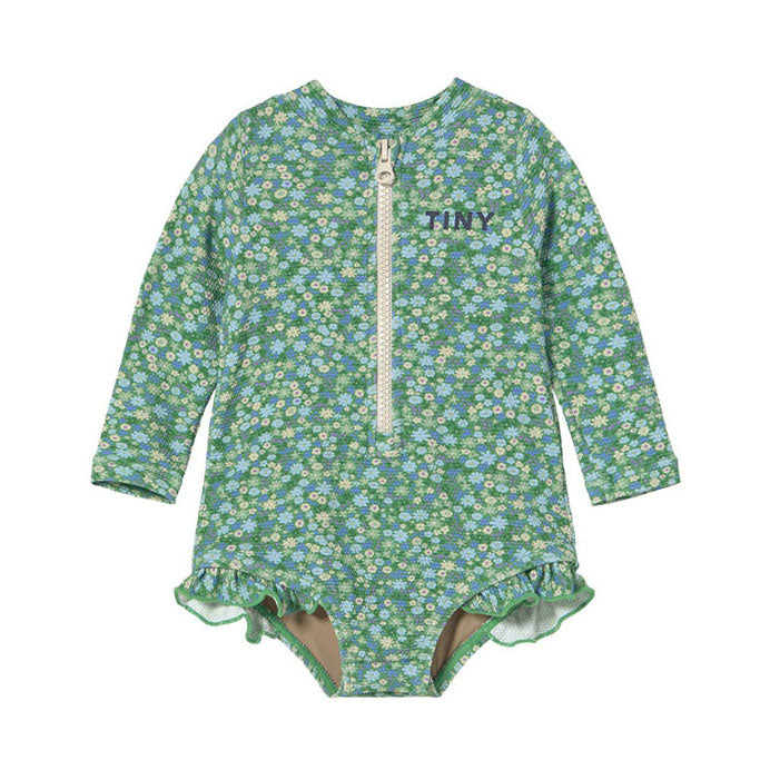 Tiny Cottons Emerald Garden Baby Bodysuit