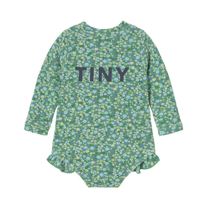 Tiny Cottons Emerald Garden Baby Bodysuit