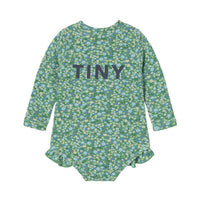 Tiny Cottons Emerald Garden Baby Bodysuit