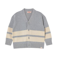 Tiny Cottons Silver Metallic Cardigan