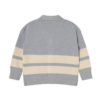 Tiny Cottons Silver Metallic Cardigan