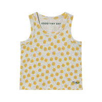 Tiny Cottons Light Grey Heather Sun Tank Top