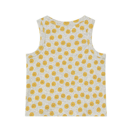 Tiny Cottons Light Grey Heather Sun Tank Top