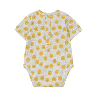 Tiny Cottons Light Grey Heather Sun Bodysuit