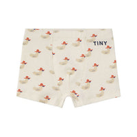 Tiny Cottons Off White Duck Tank Boxers