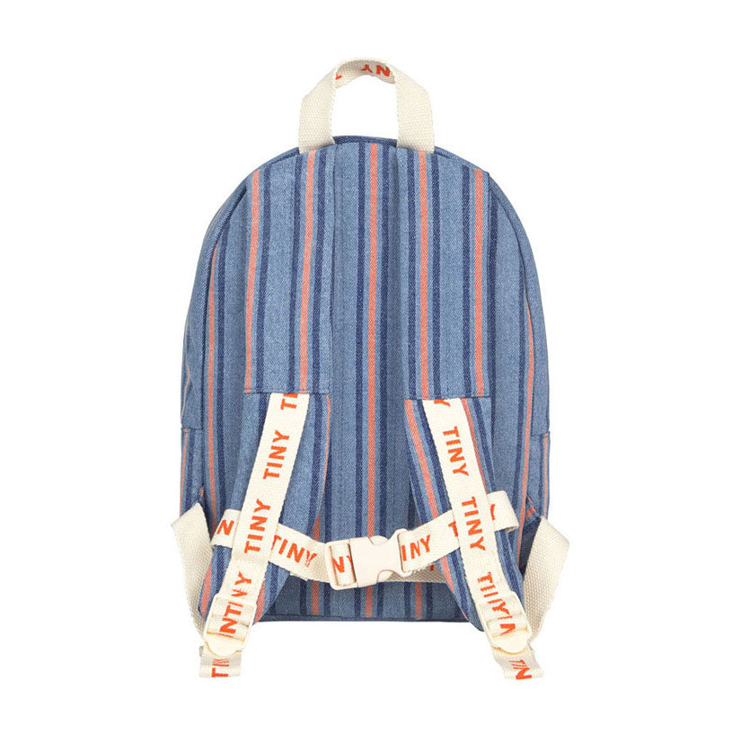 Tiny Cottons Denim Stripe Backpack
