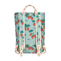 Tiny Cottons Warm Grey Strawberries Tote Bag