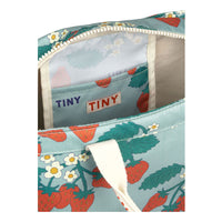Tiny Cottons Warm Grey Strawberries Tote Bag