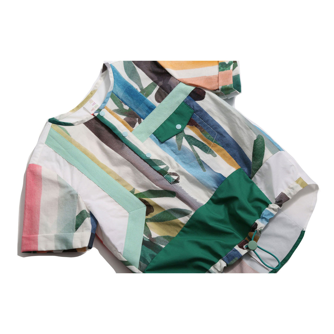Tia Cibani Rainbow Safari Henley T-Shirt