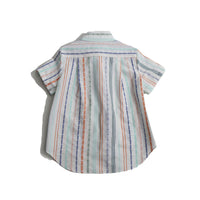 Tia Cibani Sugar Mix Atticus Scalloped Snap Shirt