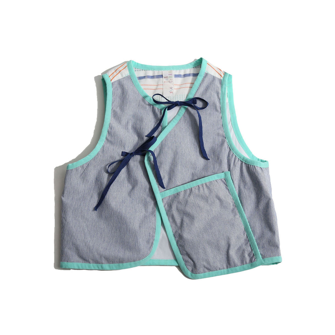 Tia Cibani Aegean Tobias Padded Patchwork Vest
