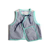 Tia Cibani Aegean Tobias Padded Patchwork Vest