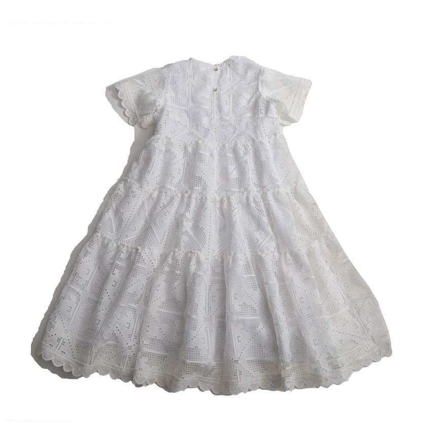 Tia Cibani Sugar Alexandra Tiered Sailor Maxi Dress