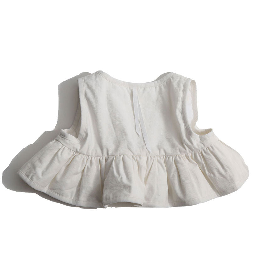 Tia Cibani Sugar Ophelia Peplum Padded Vest
