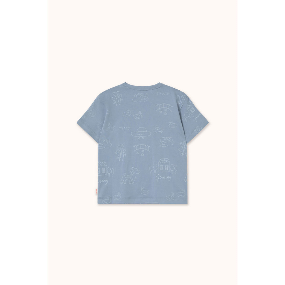 Tiny Cottons Grey Tiny Giverny Knitted Tee