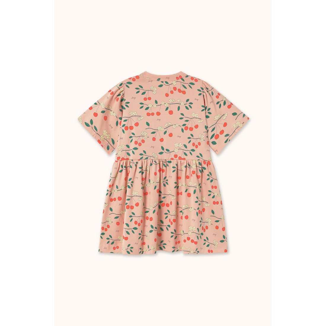 Tiny Cottons Wild Rose Cherry Trees Dress