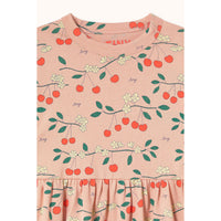 Tiny Cottons Wild Rose Cherry Trees Dress