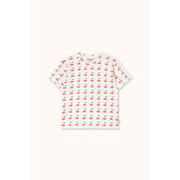 Tiny Cottons Off-White Cherries Knitted Tee