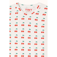 Tiny Cottons Off-White Cherries Knitted Tee