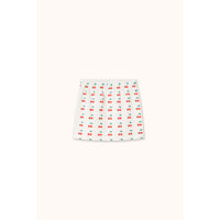 Tiny Cottons Off-White Cherries Skirt