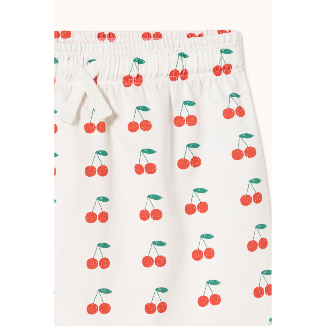 Tiny Cottons Off-White Cherries Skirt