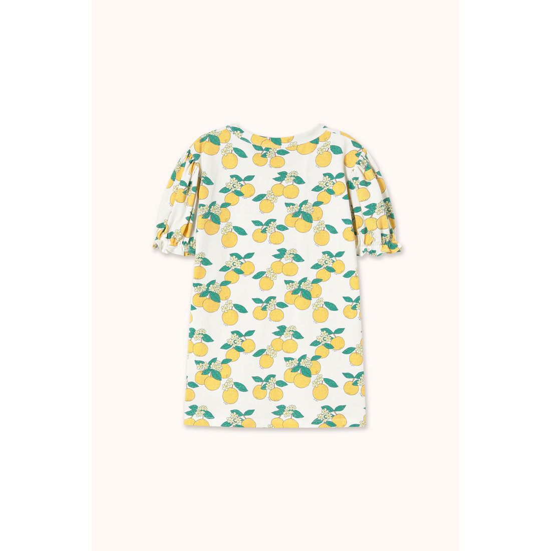 Tiny Cottons Off-White Oranges Dress