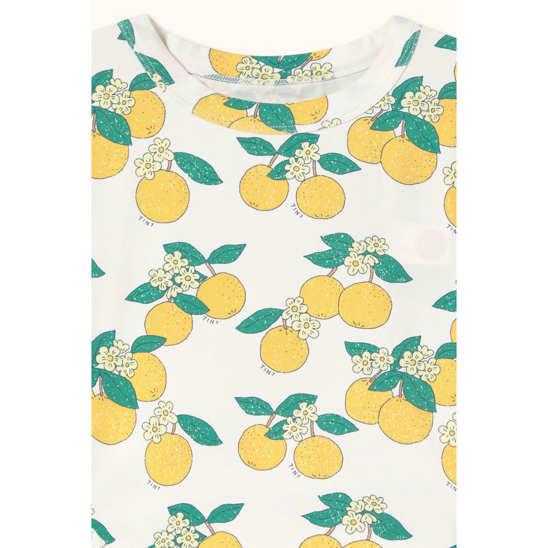 Tiny Cottons Off-White Oranges Dress