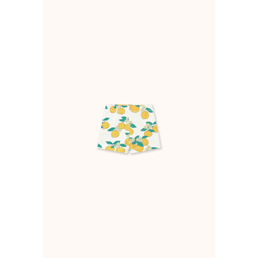 Tiny Cottons Off-White Oranges Baby Short Leggings