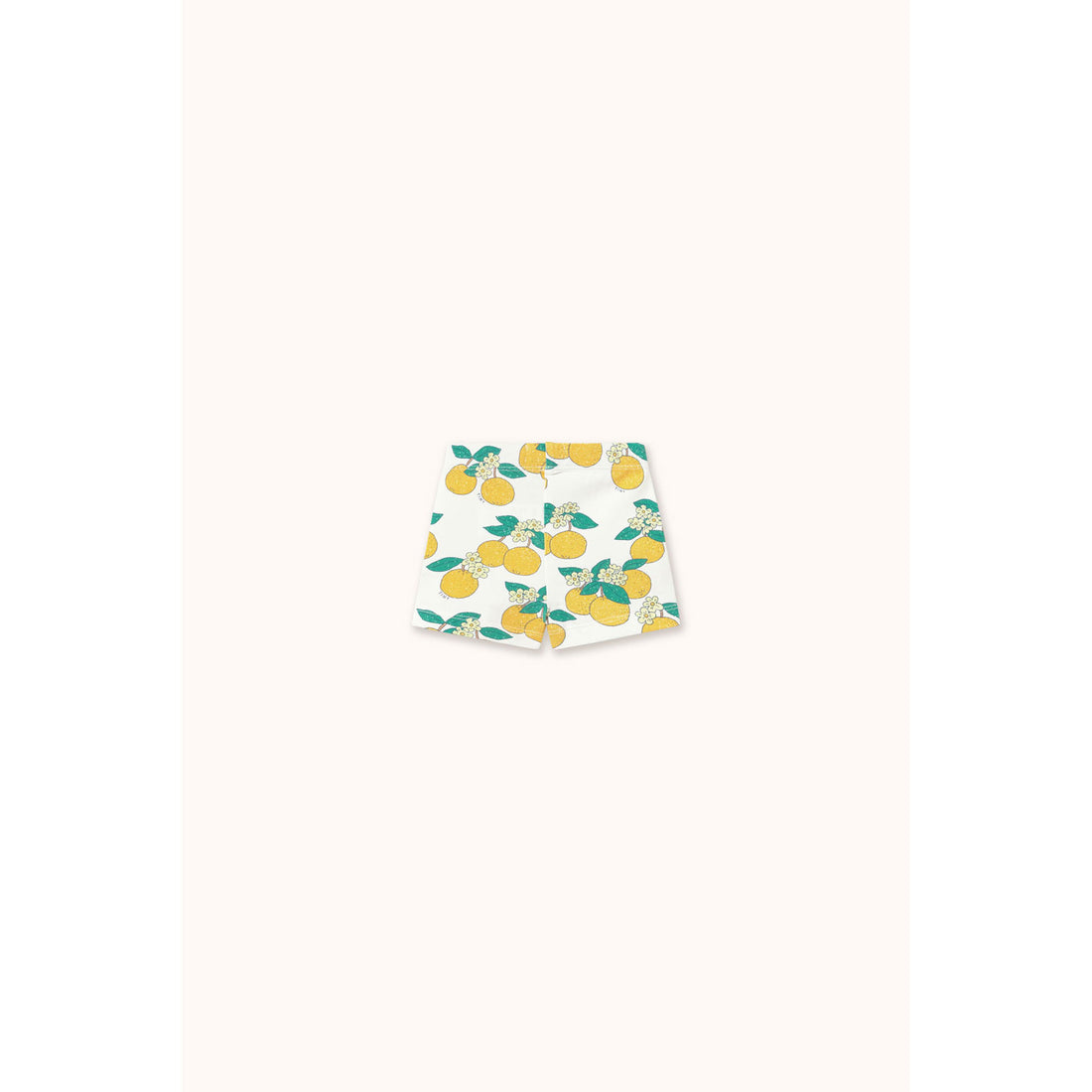 Tiny Cottons Off-White Oranges Baby Short Leggings