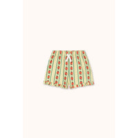 Tiny Cottons Dusty Yellow Rose Pattern Shorts