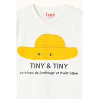 Tiny Cottons Off-White Tiny Hat Graphic Tee