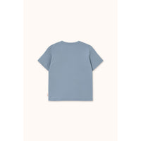 Tiny Cottons Grey Red Dog Graphic Tee