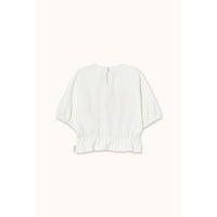 Tiny Cottons Off-White Red Dog Graphic Top