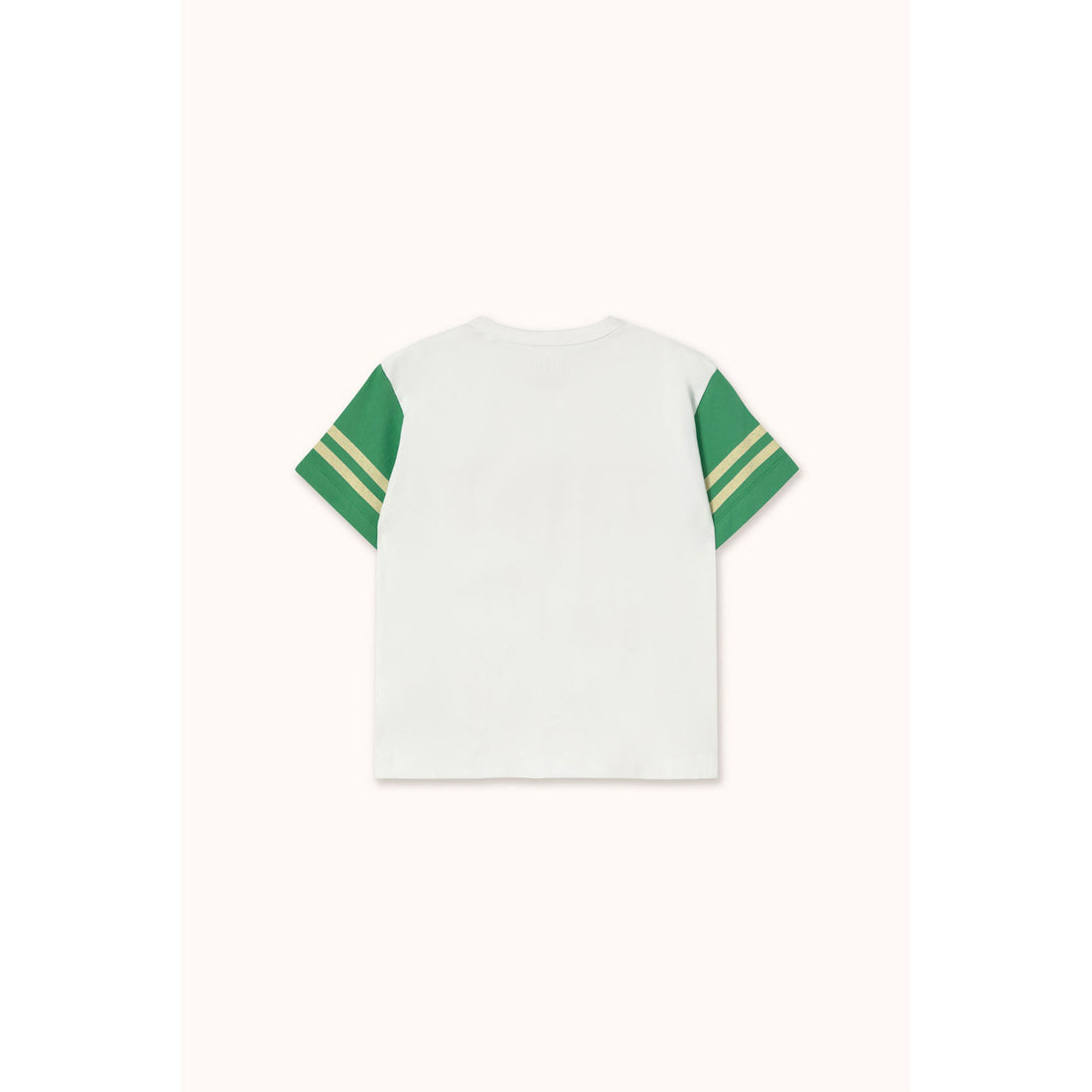 Tiny Cottons Off-White Stripes Logo Tee