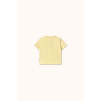 Tiny Cottons Dusty Yellow Diamonds Graphic Baby Tee