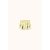 Tiny Cottons Dusty Yellow Diamonds Graphic Baby Short