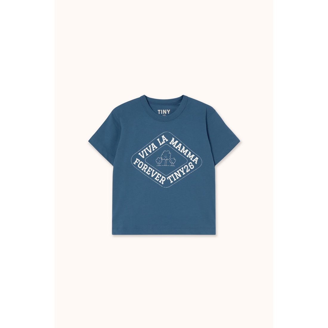 Tiny Cottons Light Navy Viva La Mamma Graphic Tee