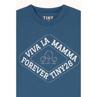 Tiny Cottons Light Navy Viva La Mamma Graphic Tee