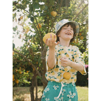 Tiny Cottons Mellow Yellow Oranges Rib Tee