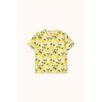 Tiny Cottons Mellow Yellow Oranges Rib Tee