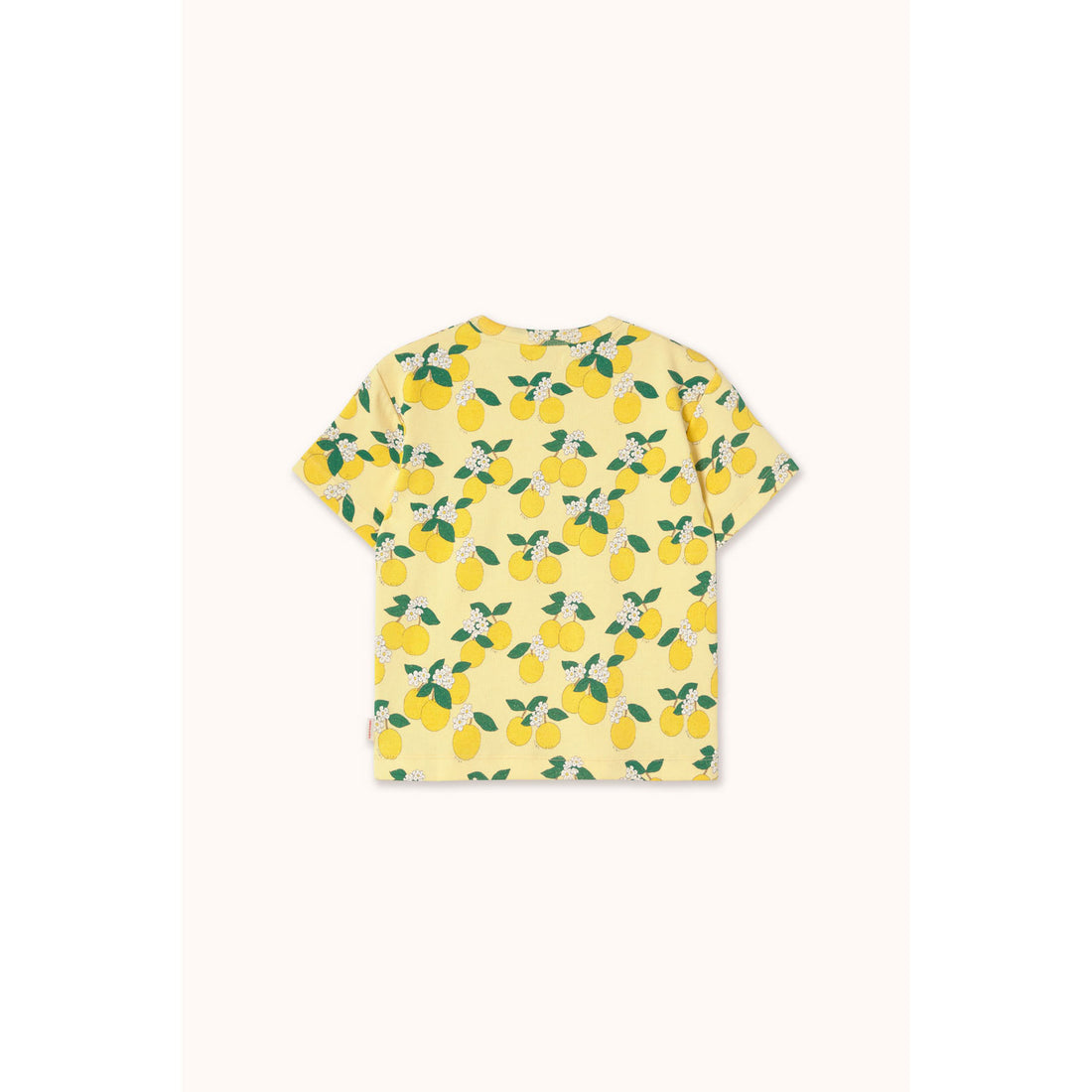 Tiny Cottons Mellow Yellow Oranges Rib Tee
