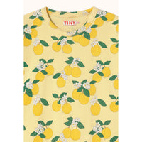 Tiny Cottons Mellow Yellow Oranges Rib Tee